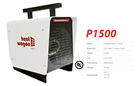 P1500 Heat Wagon Specifications