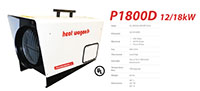 P1800D Heat Wagon UL Specifications