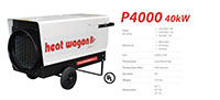 P4000 Heat Wagon Specifications