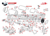 PennRadiant Heat Wagon HVF310 Basic Parts
