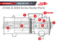 PennRadiant Heat Wagon 2730C & 3050 Primary 