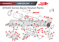 PennRadiant Heat Wagon DF600 Primary