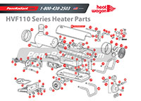 PennRadiant Heat Wagon HVF110 Primary