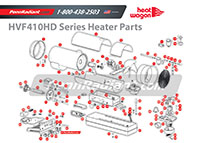 PennRadiant Heat Wagon HVF410HD Primary