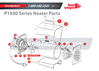 PennRadiant Heat Wagon P1500 Primary