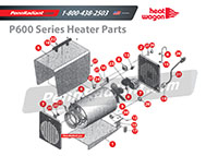 PennRadiant Heat Wagon P600 Primary