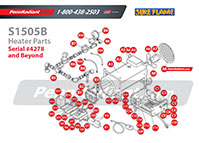 PennRadiant Heat Wagon S1505B Series 4278 and Beyond Primary