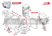 PennRadiant Heat Wagon VG500 General Basic Parts