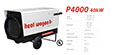 P4000 Heat Wagon Specifications