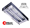 Aitken Quartz heater 2 element 90 degree