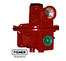 Fisher R522BGJ gas regulator